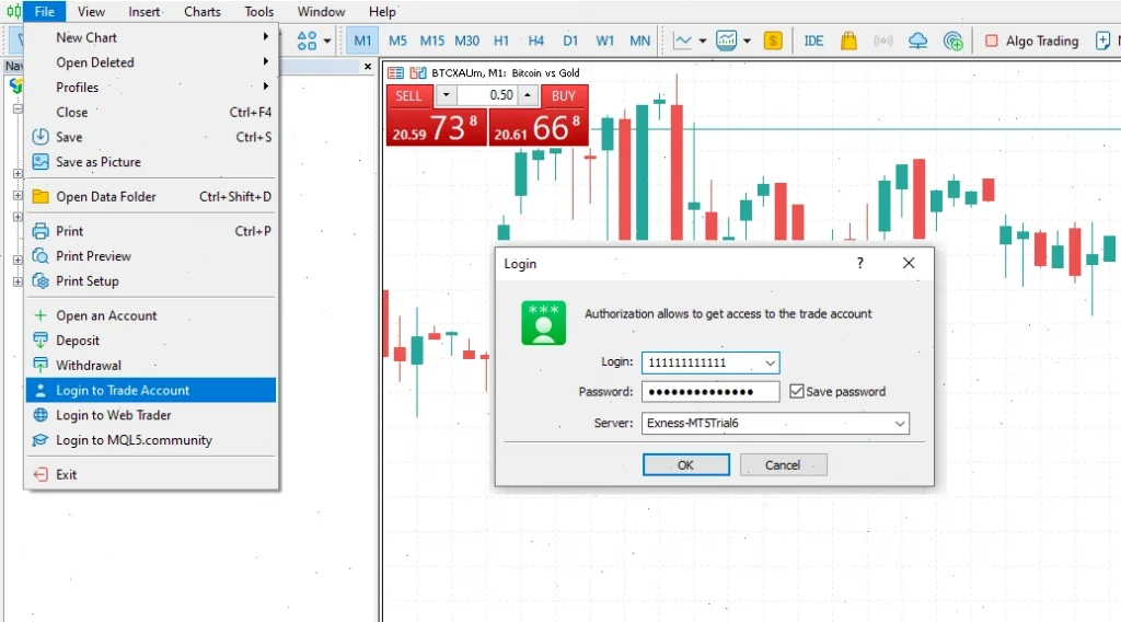 mt5 desktop
login